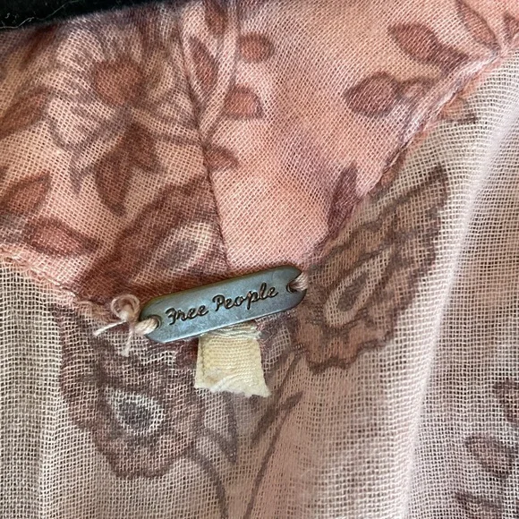 Free People Dusty Pink Floral Maxi Dress - Picture 6 of 10